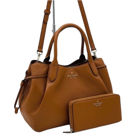 kate spade Handbags - Kate Spade Large Dumpling Satchel Crossbody Bag& ContinentalWallet | BUNDLE DEAL